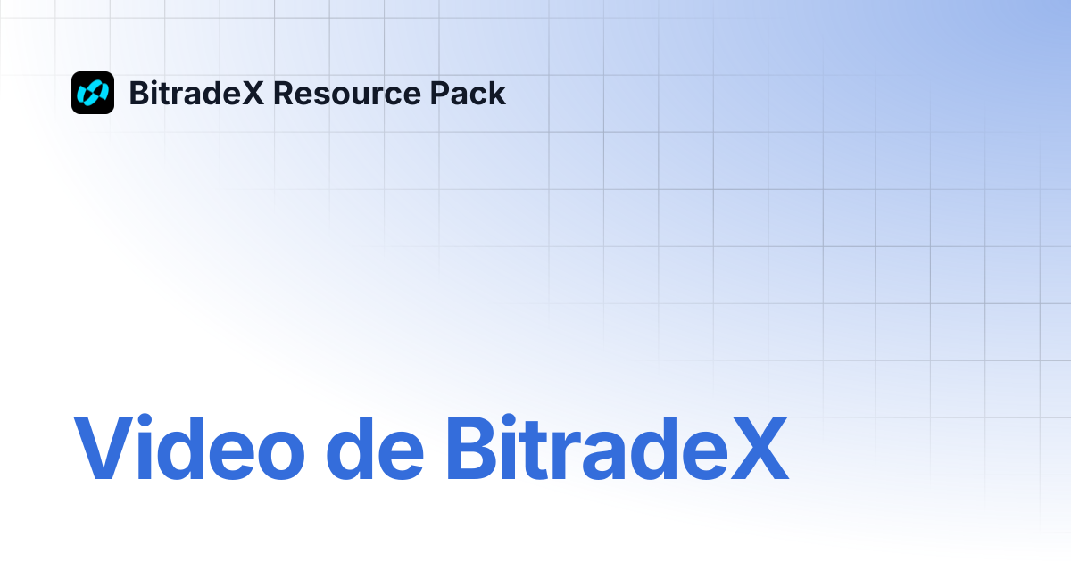 Video de BitradeX | BitradeX Resource Pack